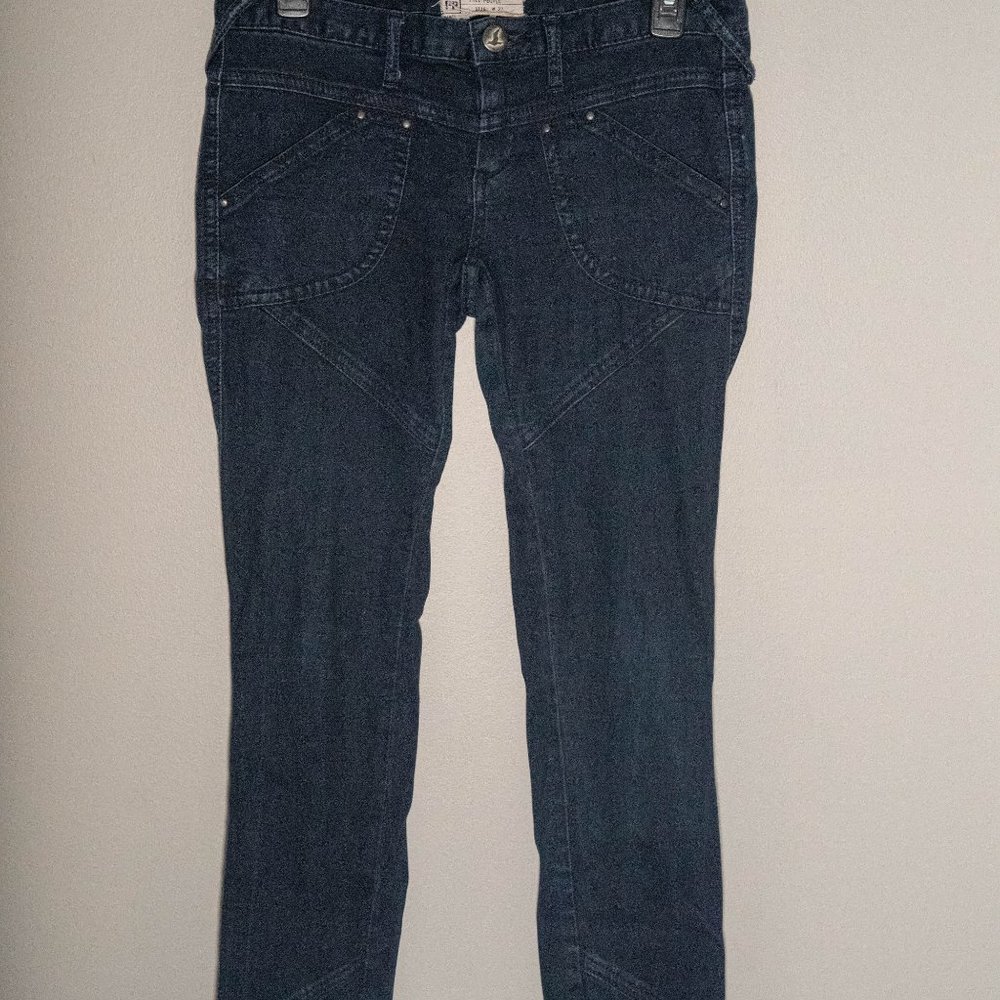 Free People Dark Skinny Jean